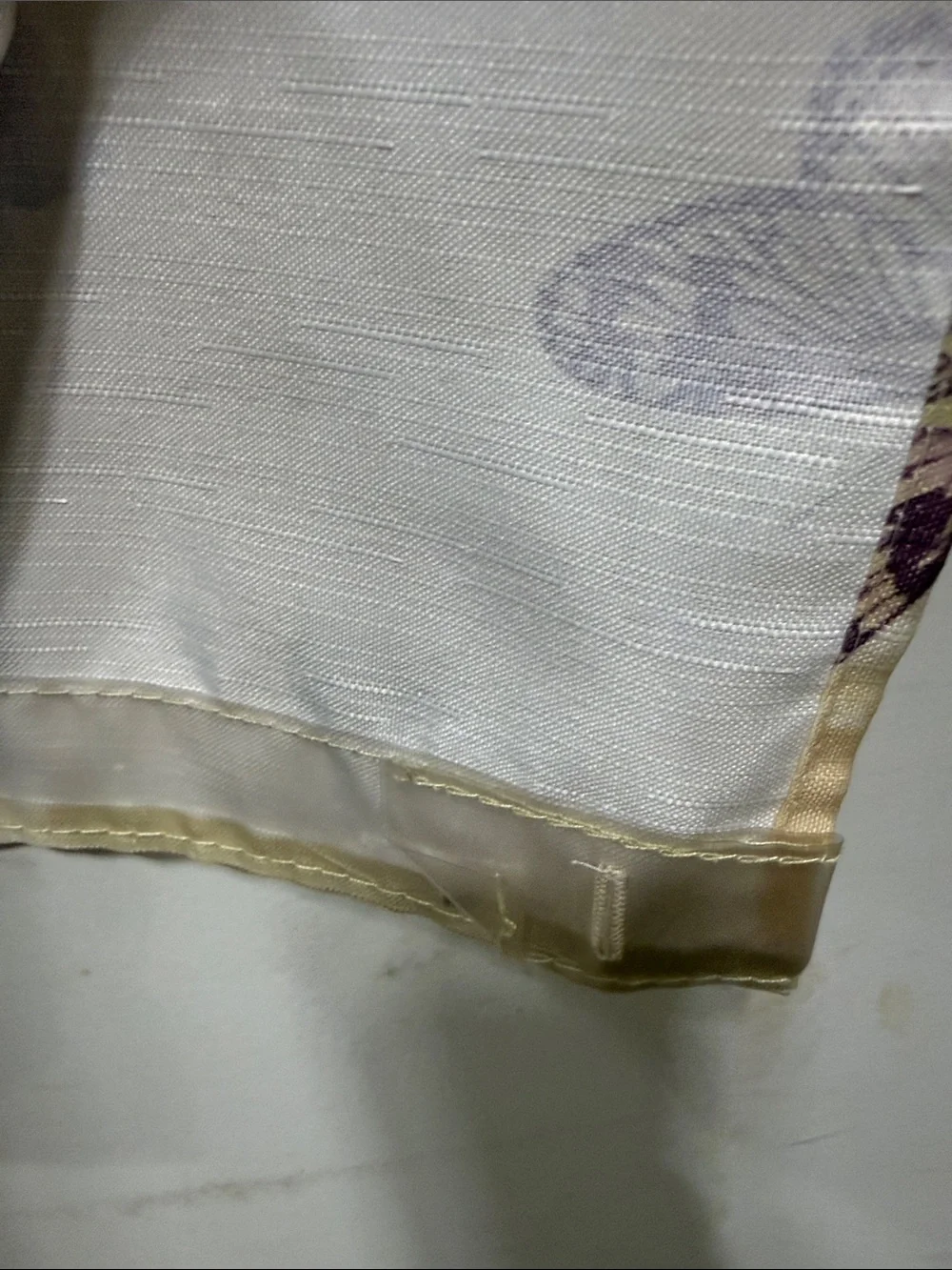 Shower Curtain- creams and lavender